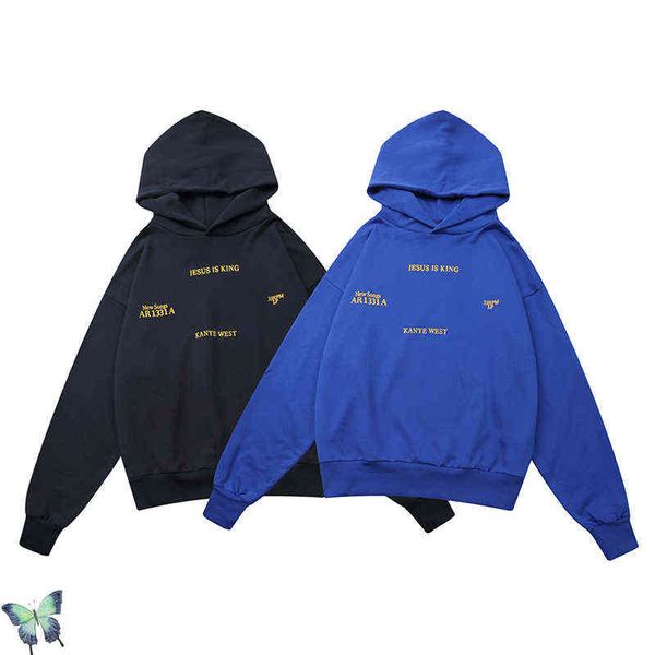 men's hoodies sweatshirts autumn winter jesus is king high street style hoodie men women cotton loose hoodies fast shipping t220825, Black
men's hoodies sweatshirts autumn winter jesus is king high street style hoodie men women cotton loose hoodies fast shipping t220825, Black