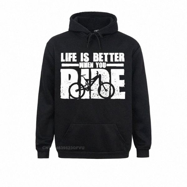 men's hoodies & sweatshirts mountain bike cycle rider casual hoodie life is better when you ride anime harajuku men design sweapullover, Black
men's hoodies & sweatshirts mountain bike cycle rider casual hoodie life is better when you ride anime harajuku men design sweapullover, Black