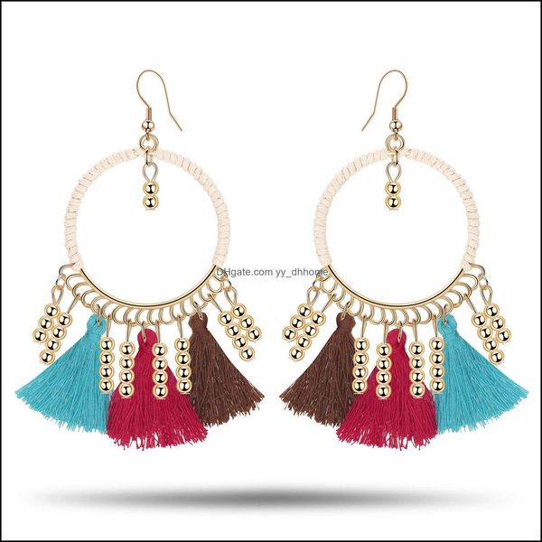 dangle chandelier bohemian earrings thread beaded tassel fringe drop gifts for women daily jewelry 5 color delivery 2021 yydhhome dhrte, Silver
dangle chandelier bohemian earrings thread beaded tassel fringe drop gifts for women daily jewelry 5 color delivery 2021 yydhhome dhrte, Silver