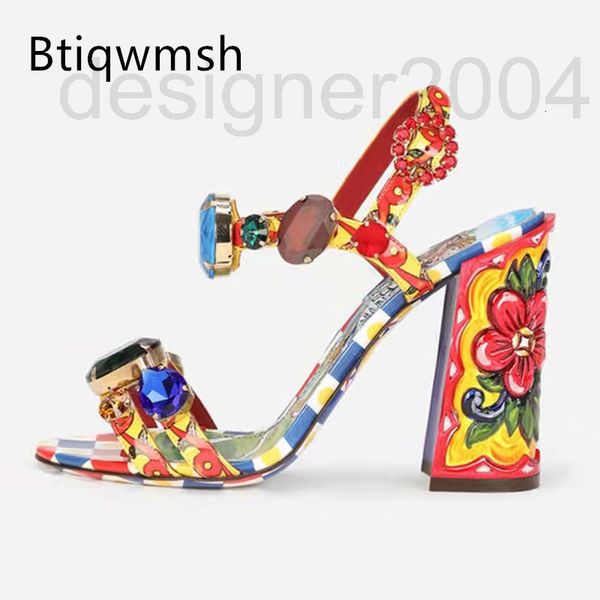 sandals designer 2022 bohemia rhinestone sandals woman open toe mixed color crystal diamond sling high heel party shoes female fashion nmqm, Black
sandals designer 2022 bohemia rhinestone sandals woman open toe mixed color crystal diamond sling high heel party shoes female fashion nmqm, Black