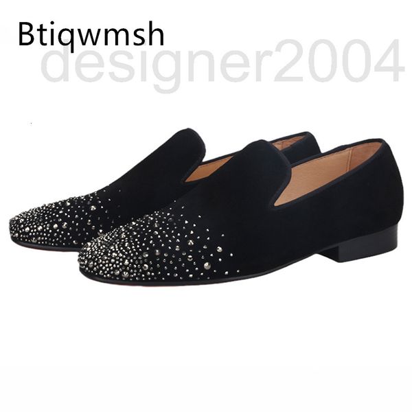 dress shoes designer rhinestone shoes man toe pointed rivet studded slip on flat men fashion party 5guv, Black
dress shoes designer rhinestone shoes man toe pointed rivet studded slip on flat men fashion party 5guv, Black