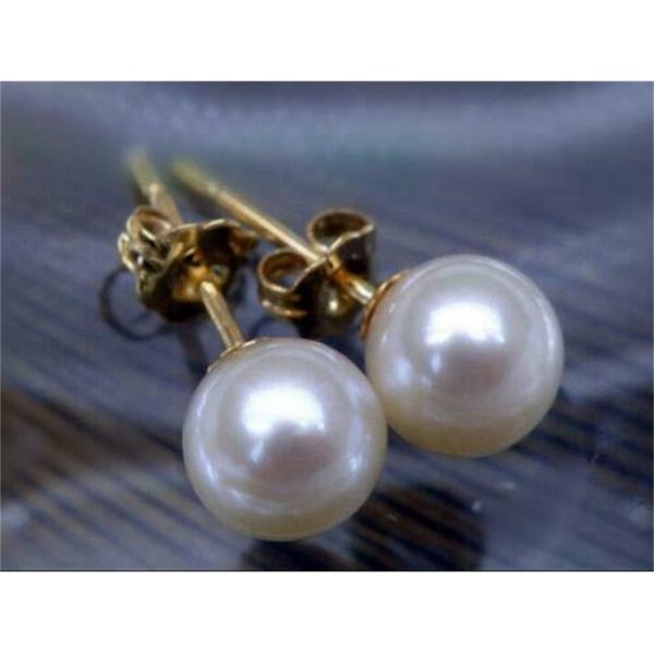 charm aaaa 78mm south sea white round high luster pearl stud earrings silver 925 jewelry 220816, Golden
charm aaaa 78mm south sea white round high luster pearl stud earrings silver 925 jewelry 220816, Golden