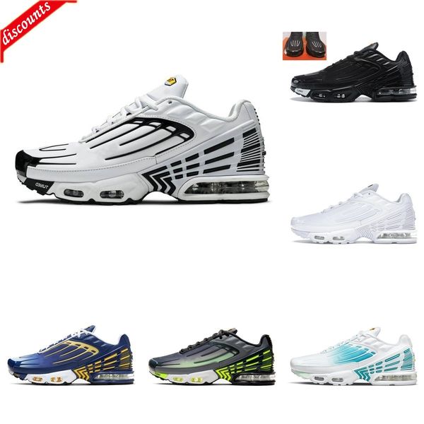 new sandals tn plus 3 tuned iii men sports shoes laser blue white aquamarine tns leather obsidian hyper violet deep parachute ghost green, Black
new sandals tn plus 3 tuned iii men sports shoes laser blue white aquamarine tns leather obsidian hyper violet deep parachute ghost green, Black