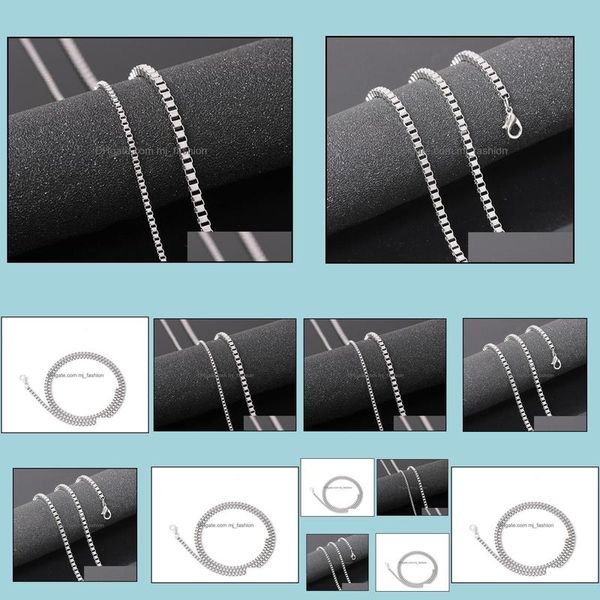 chains pretty stainless steel necklace sier color box chain long mens necklaces jewelry drop delivery 2021 pendants mjfashion dhice, Silver
chains pretty stainless steel necklace sier color box chain long mens necklaces jewelry drop delivery 2021 pendants mjfashion dhice, Silver