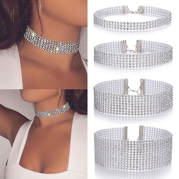 european style jewelry women choker necklace bundle neck element necklace fashion punk hip hop inlay rhinestone collar gift party pendants h, Golden;silver
european style jewelry women choker necklace bundle neck element necklace fashion punk hip hop inlay rhinestone collar gift party pendants h, Golden;silver