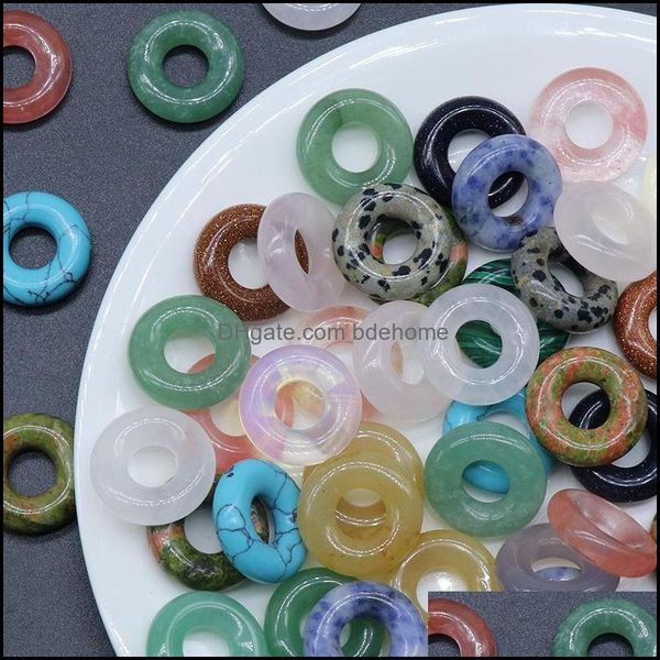 stone 20mm loose healing natural crystal circle donut seven chakra rose quartz for necklace ring earrrings jewelry accessory drop del dh3nu, Black
stone 20mm loose healing natural crystal circle donut seven chakra rose quartz for necklace ring earrrings jewelry accessory drop del dh3nu, Black