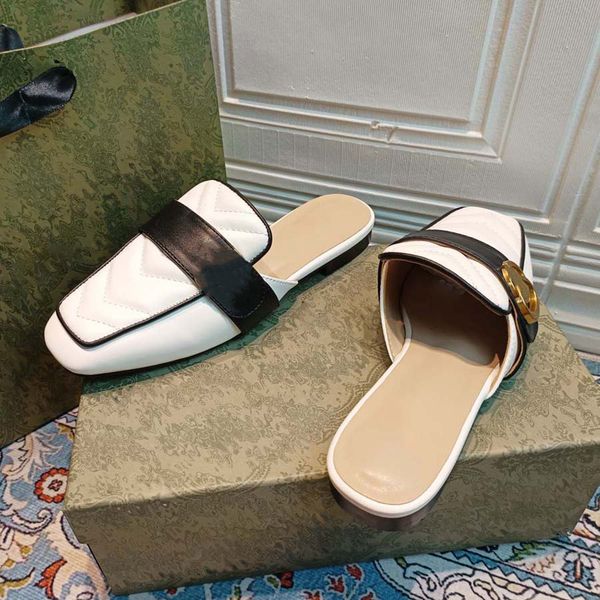 slippers women slippers summer genuine leather sandals beach slide fashion scuffs shoes size eu35-40 metal decoration, Black
slippers women slippers summer genuine leather sandals beach slide fashion scuffs shoes size eu35-40 metal decoration, Black