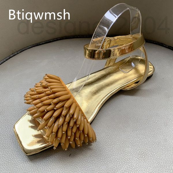 sandals designer gladiator sandals gold woman open toe tassel ankle flat strap slippers lady fashion holiday party shoes 7lr5, Black
sandals designer gladiator sandals gold woman open toe tassel ankle flat strap slippers lady fashion holiday party shoes 7lr5, Black