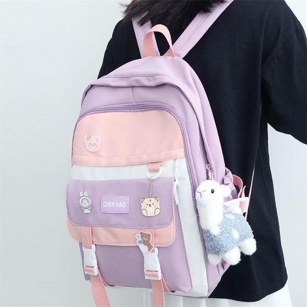 backpack girl cute lapwomen badge bag fashion kawaii ladies harajuku travel school college student s cool female 220827
backpack girl cute lapwomen badge bag fashion kawaii ladies harajuku travel school college student s cool female 220827