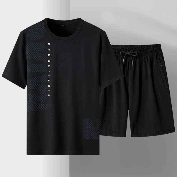 fans &tees sports suit men's summer thin t-shirt ice silk quick drying short sleeve shorts leisure running fitn outer basketball, Black
fans &tees sports suit men's summer thin t-shirt ice silk quick drying short sleeve shorts leisure running fitn outer basketball, Black