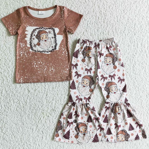 wholesale baby girl clothes set boutique christmas short sleeve t-shirt bell bottoms outfits, White
wholesale baby girl clothes set boutique christmas short sleeve t-shirt bell bottoms outfits, White