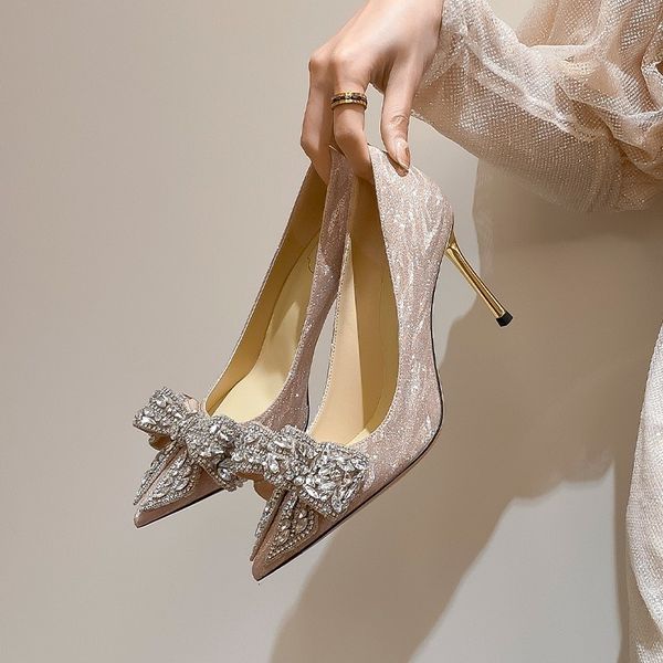 dress shoes slip on pumps silver high heels woman spring stiletto elegant medheel pointed crystal bow party shoe 220827, Black
dress shoes slip on pumps silver high heels woman spring stiletto elegant medheel pointed crystal bow party shoe 220827, Black