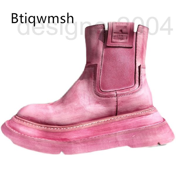 boots designer ankle boots sweet color female toe round pink yellow soft leather real thick background flat shoes woman fashion make old che, Black
boots designer ankle boots sweet color female toe round pink yellow soft leather real thick background flat shoes woman fashion make old che, Black
