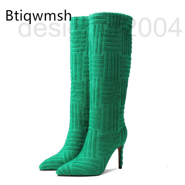 boots designer unique design knee high boots woman pointed toe green pink blue hees shoes knight 37lm, Black
boots designer unique design knee high boots woman pointed toe green pink blue hees shoes knight 37lm, Black