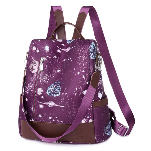 backpack female school s oxford waterproof women starry sky printing student bags anti theft 220827
backpack female school s oxford waterproof women starry sky printing student bags anti theft 220827