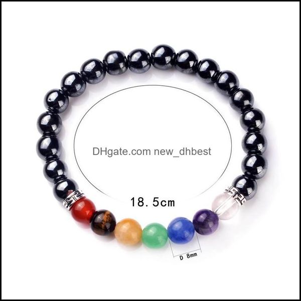 beaded strands bead chakra bracelet - 7 8mm lava anxiety essential oil diffuser stone yoga meditation relaxation healing drop delive dhlzx, Black
beaded strands bead chakra bracelet - 7 8mm lava anxiety essential oil diffuser stone yoga meditation relaxation healing drop delive dhlzx, Black