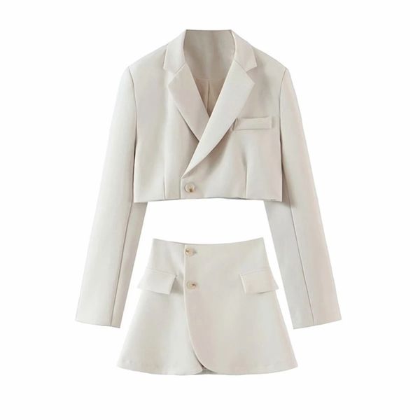 two piece dress xeasy women blazer clothing two piece set women suits with skirt female suit tweed long sleeves short skirt suits blazer 220, White
two piece dress xeasy women blazer clothing two piece set women suits with skirt female suit tweed long sleeves short skirt suits blazer 220, White
