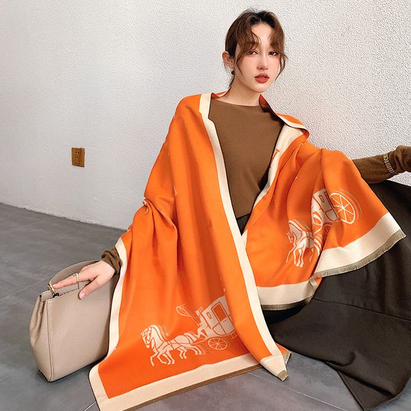 european blanket and american new carriage h letter thick shawl women's winter warm scarf dual-use
european blanket and american new carriage h letter thick shawl women's winter warm scarf dual-use