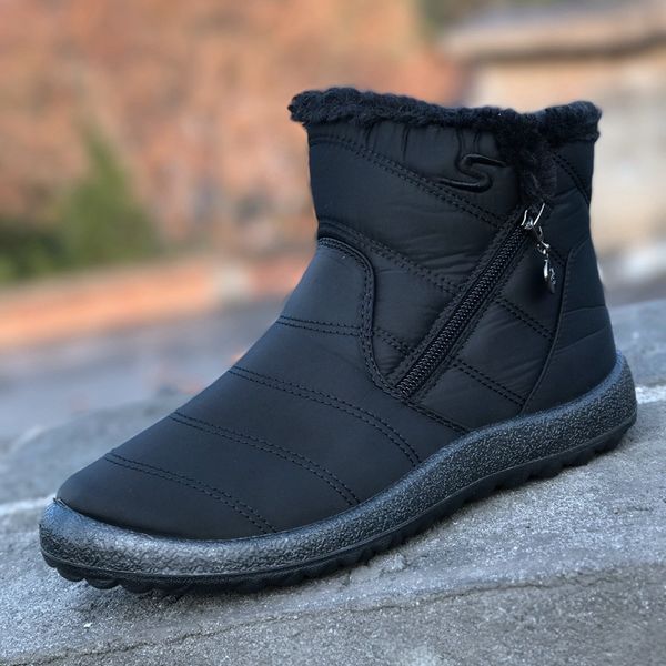 fashion waterproof snow boots for winter shoes women casual lightweight ankle botas mujer warm winter black
fashion waterproof snow boots for winter shoes women casual lightweight ankle botas mujer warm winter black