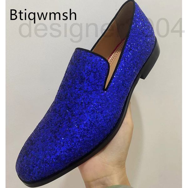 dress shoes designer blue sequin loafer man pointed toe slip on flats real soft leather for men fashion party r892, Black
dress shoes designer blue sequin loafer man pointed toe slip on flats real soft leather for men fashion party r892, Black
