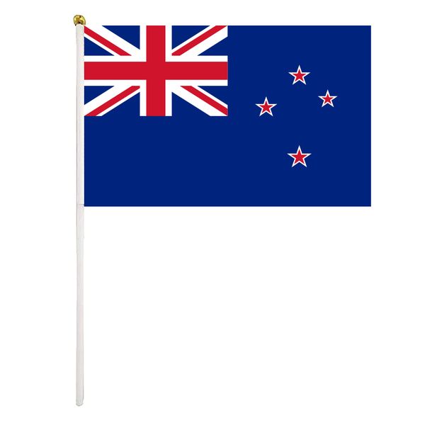 new zealand handheld flag 14x21 cm polyester mini hand waving flags with plastic flagpoles for festival events celebration
new zealand handheld flag 14x21 cm polyester mini hand waving flags with plastic flagpoles for festival events celebration