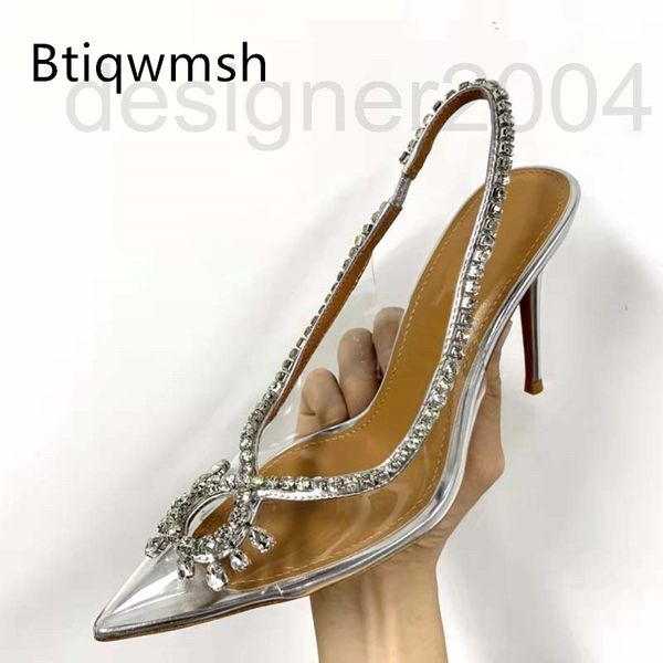 sandals designer silver rhinestone sandals woman pointed toe pink transparent sling high heel lady party shoes ts3x, Black
sandals designer silver rhinestone sandals woman pointed toe pink transparent sling high heel lady party shoes ts3x, Black