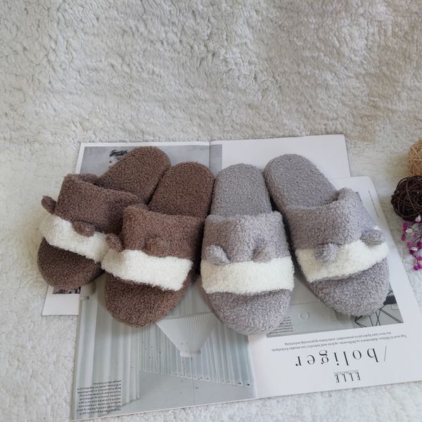 winter warm 2022 new couple slippers trend indoor and home thick soles matching color teddy velvet slippers, Black
winter warm 2022 new couple slippers trend indoor and home thick soles matching color teddy velvet slippers, Black