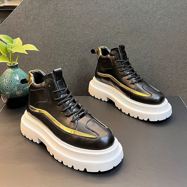 fashion boots new luxury charming men white style casual high shoes flats male designer prom sneakers loafers zapatos hombre, Black
fashion boots new luxury charming men white style casual high shoes flats male designer prom sneakers loafers zapatos hombre, Black