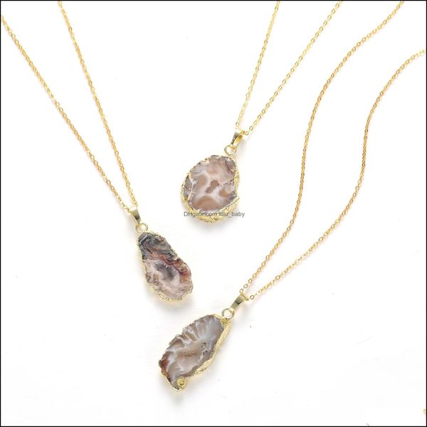 pendant necklaces natural druzy quartz crystal stone pendants 2-hole net healing gemstone charm connectors 22-45x10-35mm for jewelry dhcec, Silver
pendant necklaces natural druzy quartz crystal stone pendants 2-hole net healing gemstone charm connectors 22-45x10-35mm for jewelry dhcec, Silver