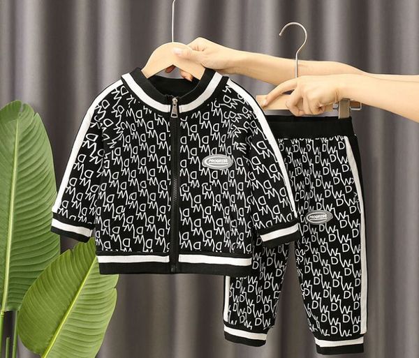 spring children sport clothes set baby boys girls zipper jacket pants 2pcs/sets kids infant tracksuit for 6m-6t, White
spring children sport clothes set baby boys girls zipper jacket pants 2pcs/sets kids infant tracksuit for 6m-6t, White