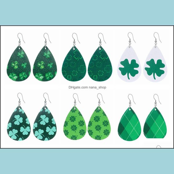 dangle chandelier 12pairs new trend fashion personality leather earrings women printed clover pattern drop shape earring jewelry vale dhdpx, Silver
dangle chandelier 12pairs new trend fashion personality leather earrings women printed clover pattern drop shape earring jewelry vale dhdpx, Silver