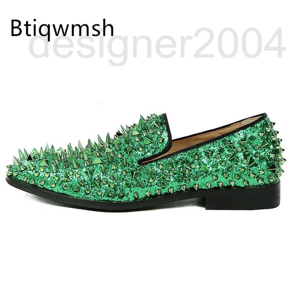dress shoes designer green studded shoes men toe round rivet sequins flat for man slip on male party 6im0, Black
dress shoes designer green studded shoes men toe round rivet sequins flat for man slip on male party 6im0, Black