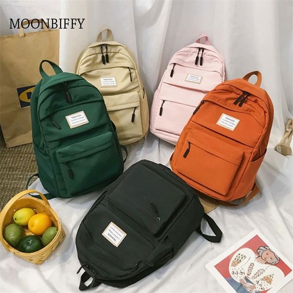 backpack waterproof nylon women female korean travel bag large capacity three piece teenage girl school bags 220827
backpack waterproof nylon women female korean travel bag large capacity three piece teenage girl school bags 220827