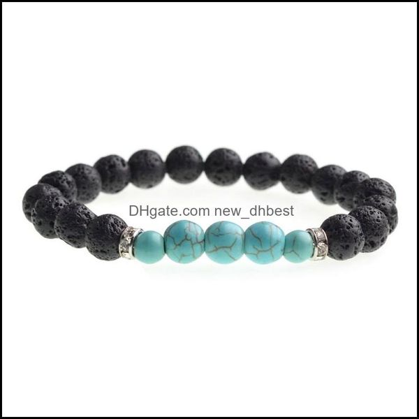 beaded strands lava beads mens and womens 8mm rock double yoga stretch fashion pop bracelet jewelry drop delivery 2021 bracelets newd dh0sd, Black
beaded strands lava beads mens and womens 8mm rock double yoga stretch fashion pop bracelet jewelry drop delivery 2021 bracelets newd dh0sd, Black