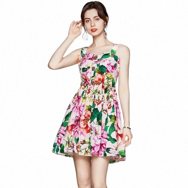 casual dresses 2021 summer fashion runway print floral dress women designer spaghetti strap holiday robe femme mini party vesti a3u6#, Black;gray
casual dresses 2021 summer fashion runway print floral dress women designer spaghetti strap holiday robe femme mini party vesti a3u6#, Black;gray