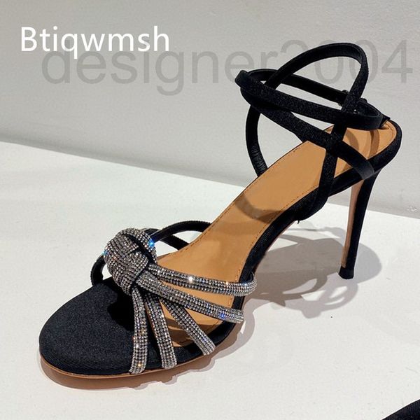 sandals designer rhinestone sandals woman open toe crystal butterfly knot ankle strap high heel lady party shoes z2a5, Black
sandals designer rhinestone sandals woman open toe crystal butterfly knot ankle strap high heel lady party shoes z2a5, Black