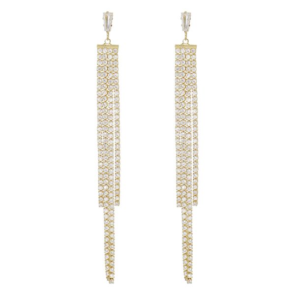 charm jeanbeau long tassel chain earrings for women crystal rhinestone zircon strand bridal chandelier fringe waterfall dangle drop amemo, Golden
charm jeanbeau long tassel chain earrings for women crystal rhinestone zircon strand bridal chandelier fringe waterfall dangle drop amemo, Golden