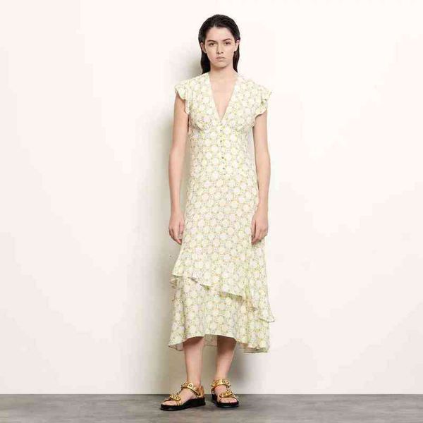 casual dresses french style spring summer ruffled v-neck floral jacquard dress, Black;gray
casual dresses french style spring summer ruffled v-neck floral jacquard dress, Black;gray