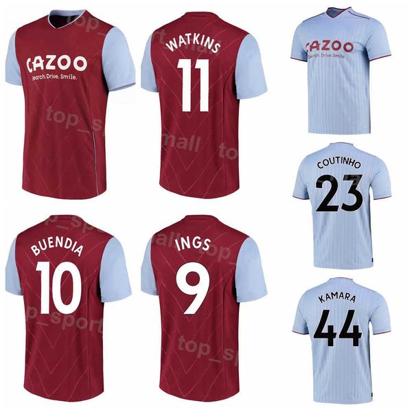 2022-23 fc soccer 9 danny ings jerseys 11 ollie watkins 18 ashley young 1 emiliano martinez 4 ezri konsa 10 emiliano buendia football shirt, Black;yellow
2022-23 fc soccer 9 danny ings jerseys 11 ollie watkins 18 ashley young 1 emiliano martinez 4 ezri konsa 10 emiliano buendia football shirt, Black;yellow