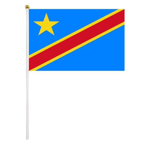congo handheld flag 14x21 cm polyester mini hand waving flags with plastic flagpoles for festival events celebration
congo handheld flag 14x21 cm polyester mini hand waving flags with plastic flagpoles for festival events celebration