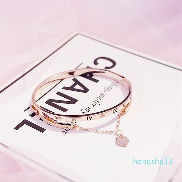 whole- rose gold stainless steel bracelets bangles female heart forever love brand charm bracelet for women famous jewelry215o, Golden;silver
whole- rose gold stainless steel bracelets bangles female heart forever love brand charm bracelet for women famous jewelry215o, Golden;silver
