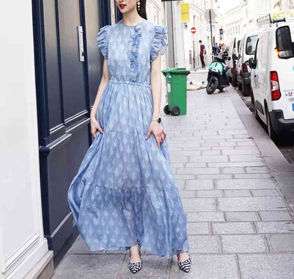 casual dresses fadan spring summer women's dress small flying sleeve lace decoration long eroses, Black;gray
casual dresses fadan spring summer women's dress small flying sleeve lace decoration long eroses, Black;gray