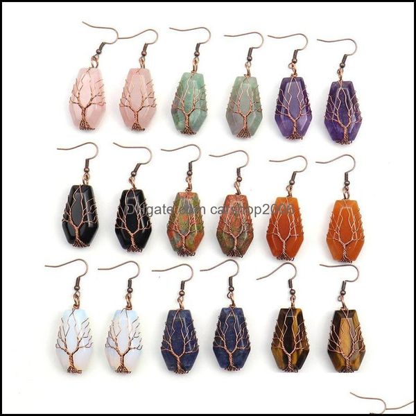 dangle chandelier bronze natural stone crystal agate earrings wrap tree of life lucky treature coffin shape charms wholesale women dr dhsyk, Silver
dangle chandelier bronze natural stone crystal agate earrings wrap tree of life lucky treature coffin shape charms wholesale women dr dhsyk, Silver