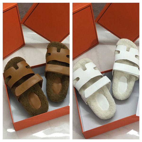 luxury designer chypre slippers men women wool skin slipper soft furry sandals winter warm flat slides ladies home sandal flat mules 35-41 b, Black
luxury designer chypre slippers men women wool skin slipper soft furry sandals winter warm flat slides ladies home sandal flat mules 35-41 b, Black