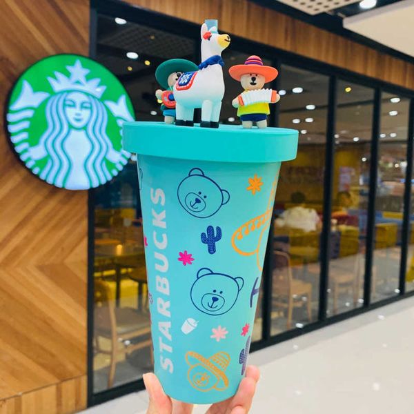 starbucks summer mug latin american singing bear alpaca stainless steel straw accompanying coffee cup 550ml
starbucks summer mug latin american singing bear alpaca stainless steel straw accompanying coffee cup 550ml