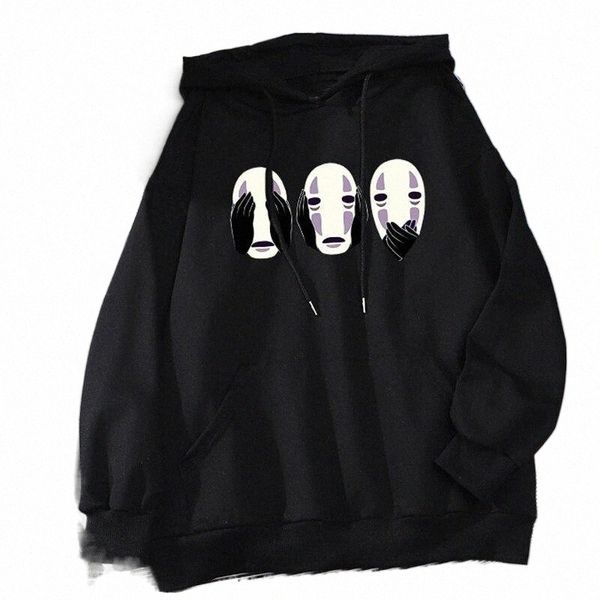 men's hoodies & sweatshirts spirited away anime no face man fashion print streetwear men women oversized hoodie harajuku clothing 78fm#, Black
men's hoodies & sweatshirts spirited away anime no face man fashion print streetwear men women oversized hoodie harajuku clothing 78fm#, Black