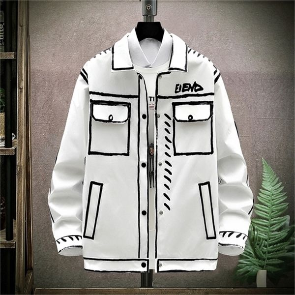 men's jackets autumn casual jacket korean fashion short lapel coat decoration body men's coat hip hop jackets men 220826, Black;brown
men's jackets autumn casual jacket korean fashion short lapel coat decoration body men's coat hip hop jackets men 220826, Black;brown