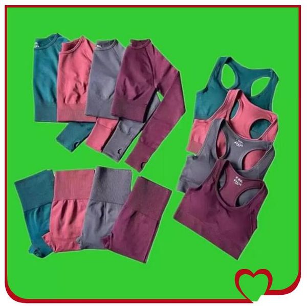 new woman yoga outfit solid gym clothing workout sets sports bra seamless leggings long sleeve crop female trainning clothes sportswear, White;red
new woman yoga outfit solid gym clothing workout sets sports bra seamless leggings long sleeve crop female trainning clothes sportswear, White;red