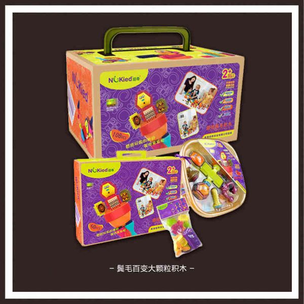 nukied newki's sideburns are changeable building blocks. children's large particle stabbing and splicing build diy toys educationa
nukied newki's sideburns are changeable building blocks. children's large particle stabbing and splicing build diy toys educationa