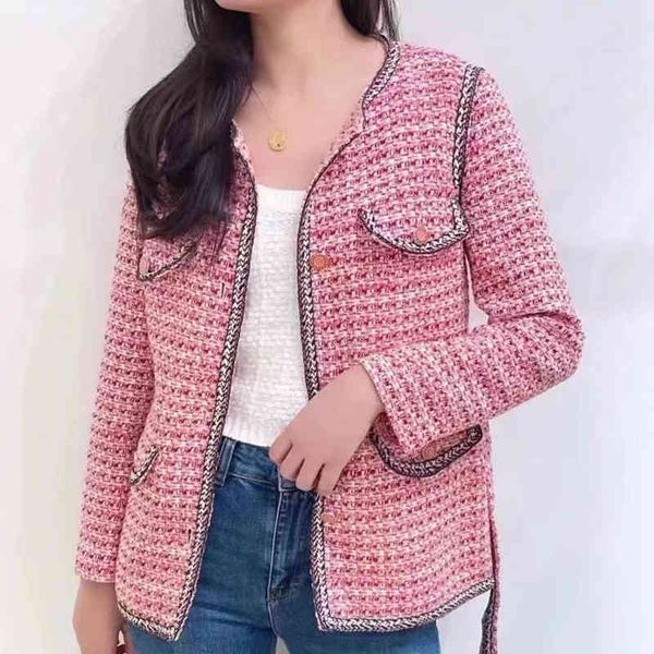 women's jackets fadan spring summer tweed plaid ribbon lace women's short coat, Black;brown
women's jackets fadan spring summer tweed plaid ribbon lace women's short coat, Black;brown